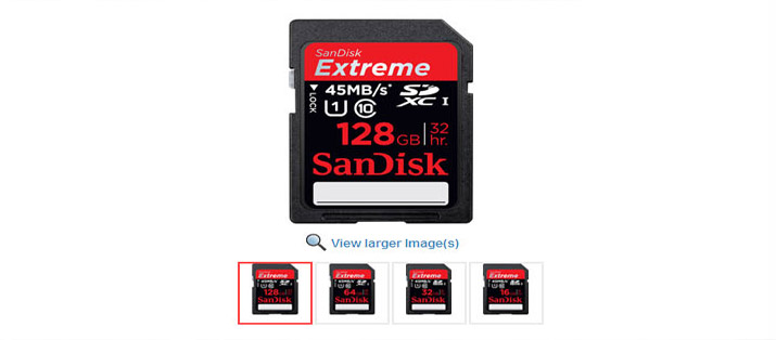 Sandisk Memorycard